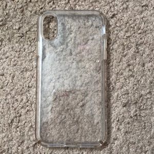 Speck clear iPhone X case